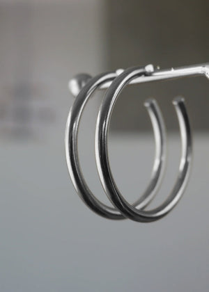 Chunky Hoop Earrings