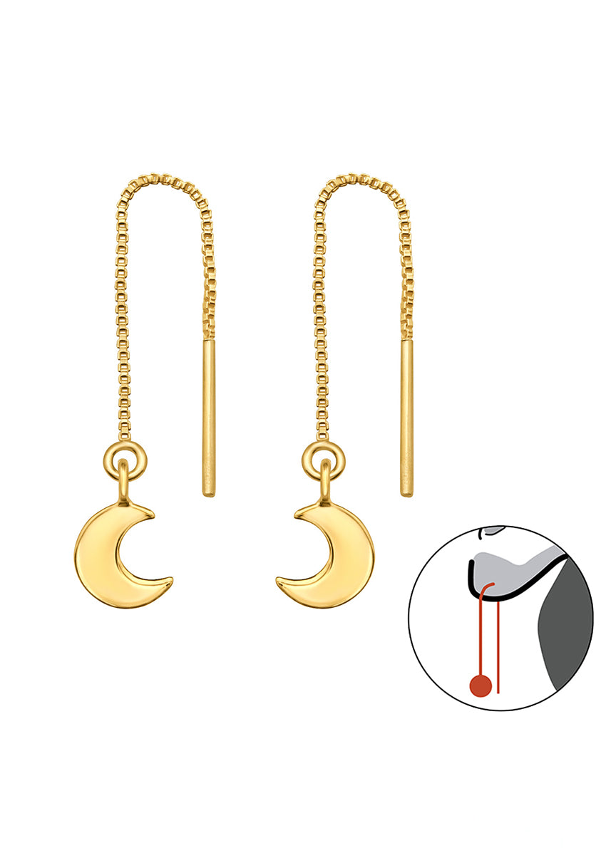 Crescent Moon Earrings