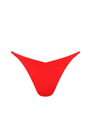 V-Cut Red Bikini